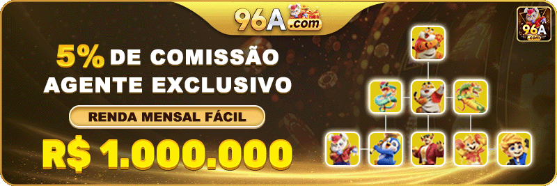 Plataforma 96a.com para agentes com comissão exclusiva de 5%